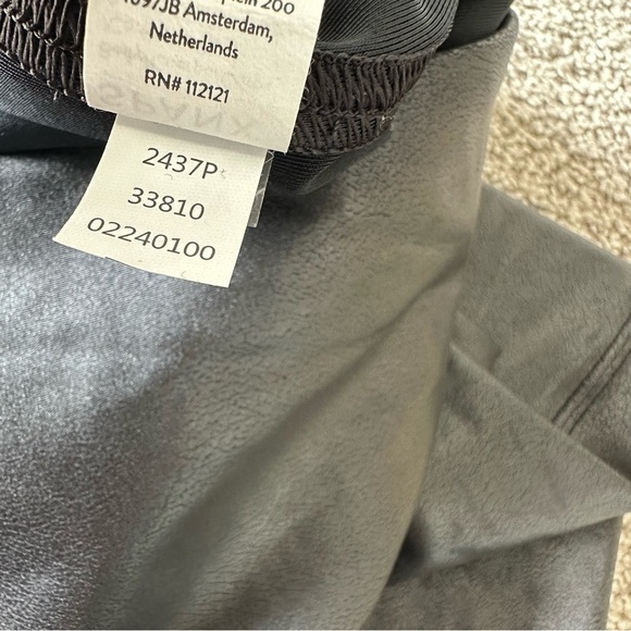 Spanx SPANXshape™ Faux Leather Leggings Black Size 1X 2437P NWT - Picture 11 of 14